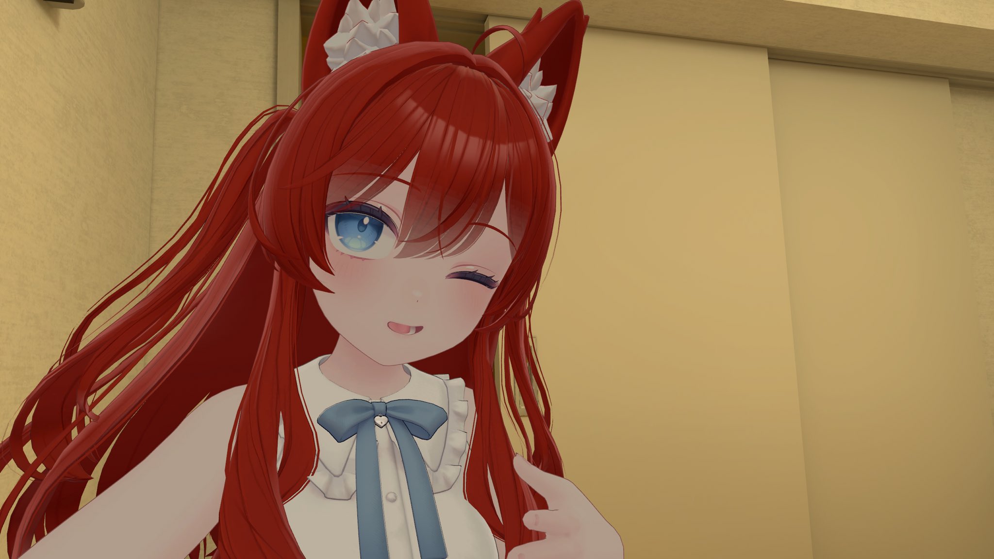 kitsune wink